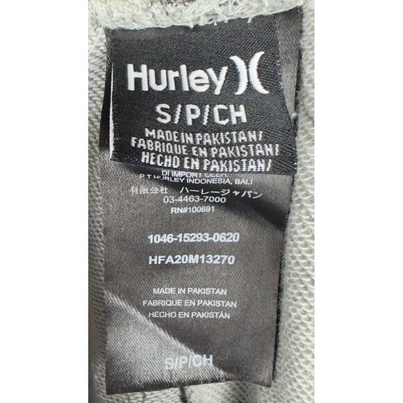 Hurley Camouflage Sweatpants Jogger Men S/P Drawstring Elastic Waist & Pockets - Picture 7 of 10